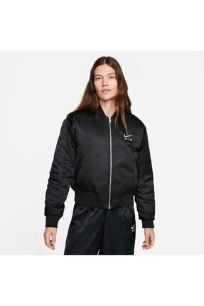 Nike Sportswear Air Bomber Jacket Kad n Siyah Renk Ceket Ve Ya murluk Fiyat Yorumlar Trendyol