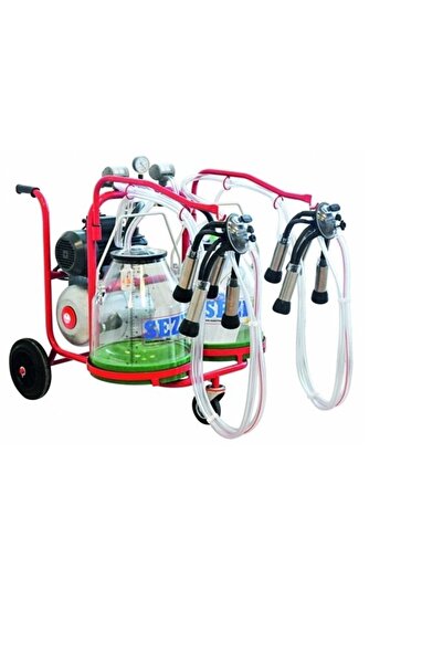 SEZER Pls-2 Şeffaf Güğümlü Süt Sağım Makinesi