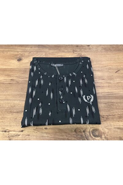 ROYAM Pijadore Чоловічий піжамний комплект з коротким рукавом, колір димчастий 1692