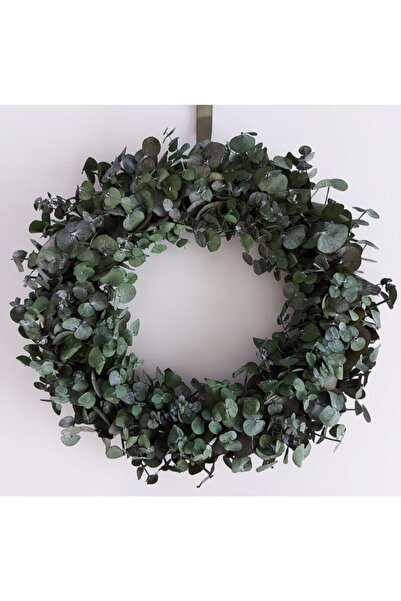 Yumak Dekor Grup Okaliptüs Kapı Süsü Ev Hediyesi Çelenk