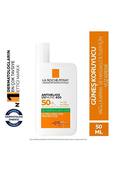 sommeow La Roche Posay Anthelios Control Fluid Spf 50 Sunscreen 50 ml