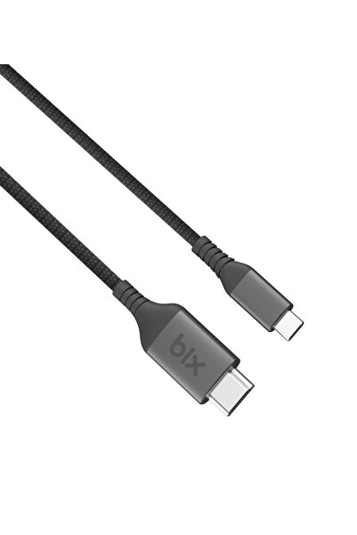 Bix BX02HB PRO Type-C to 4K@60Hz HDCP HDMI, Macbook / Windows Compatible Multimedia Cable