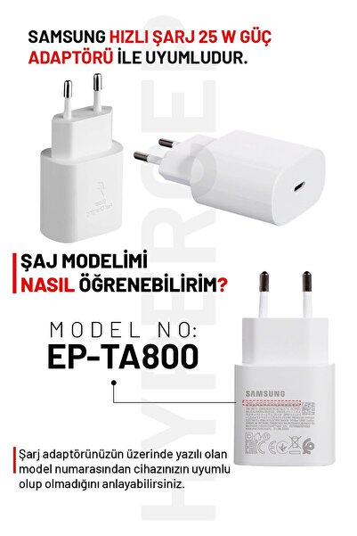 WANNA PROTECT 25W (EP-TA800) Uyumlu Şarj Başlığı Adaptörü Koruma Kablo Koruyucu 5'li Koruma Kılıfı