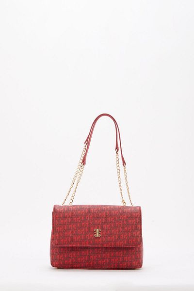 Pierre Cardin Red Women's Shoulder Bag 05PO24Y1791