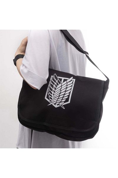 Charmy Lovens Attack On Titan Unisex Messenger Bag - Printed