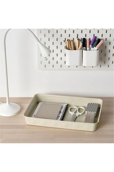 IKEA Μπεζ κουτί Nojig - 15x20x5 cm, Μοντέλο 50468104