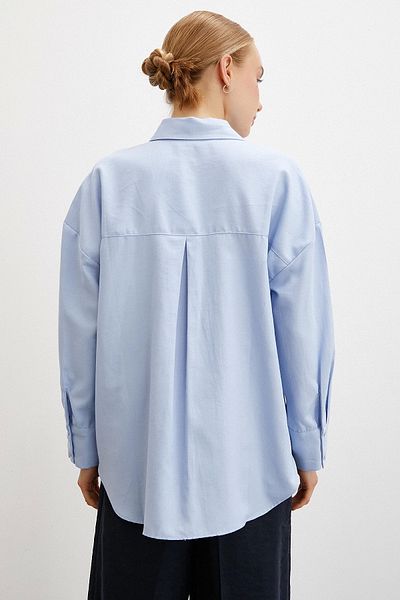 Never more Cămașă clasică Ice Blue