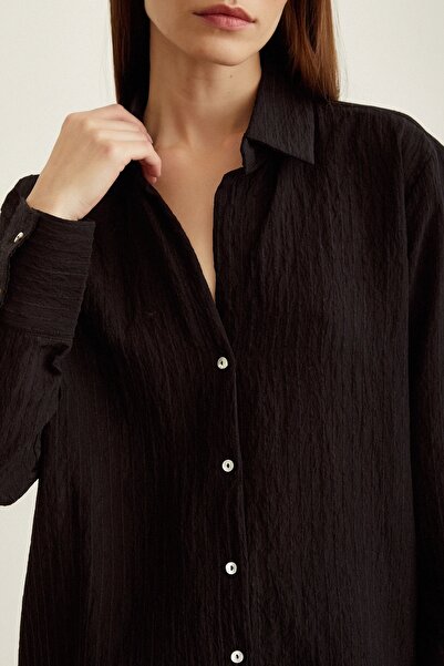 Never more Stripe Patterned Shirt