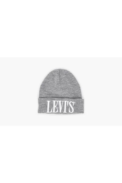 Levi's Gray Beret Hat 38022-0242