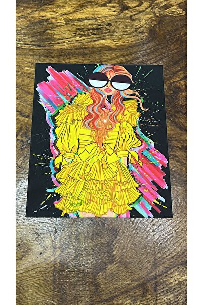 Gönülden Tasarım 23x19 cm Kixz šivaća aplikacija za sari haljinu