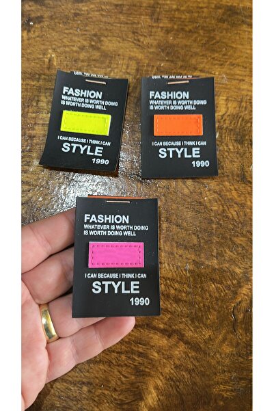 Gönülden Tasarım Set de 3 piese din piele colorată de dimensiune 6X4 CM - Acc...