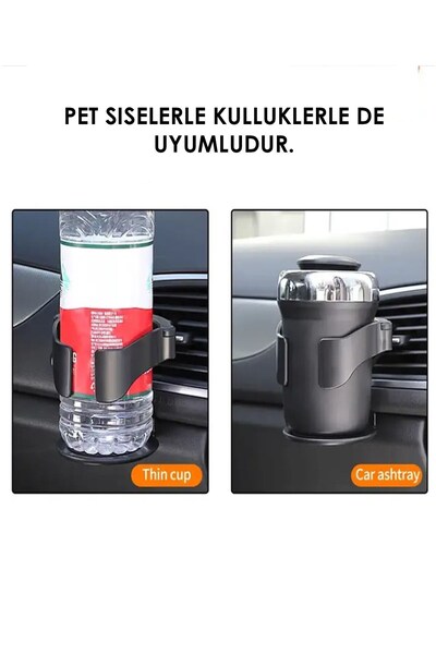 XMOD Oto Araç Içi Bardak Tutucu Çok Fonksiyonlu Içecek Tutacağı 1 Adet