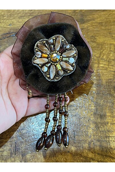 Gönülden Tasarım Aplicație din piatră naturală cu model floral etnic și auten...