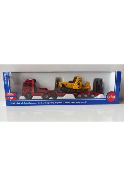 Siku 1:87 MERCEDES-BENZ ACTROS PLANR TAŞIYICI METAL SET