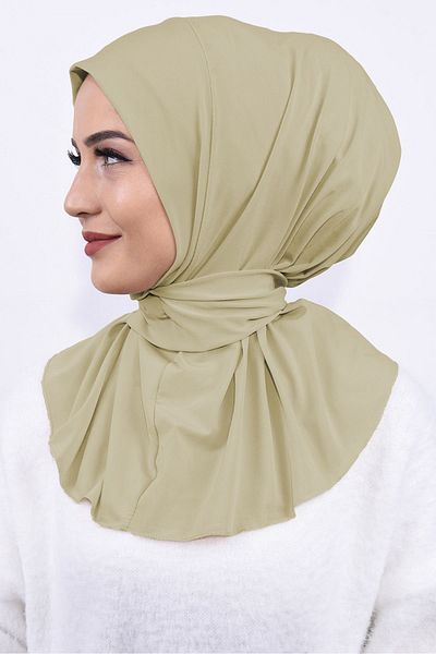 Organic Scarfs Hijab Snap Gât Guler Hijap - Model Bonnet Eșarfă Şal