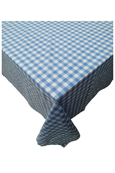 GÜLLÜCE HOME طاولة نزهة مقاس 170 × 170 - مفرش طاولة القماش القطني