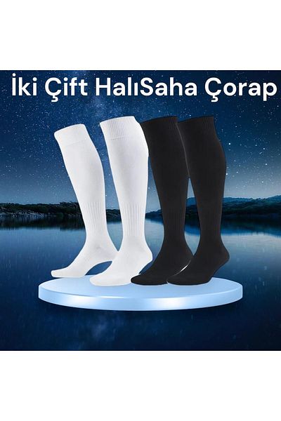 Gök Sports 2 τεμάχια 40-45 Μοντέλο Κάλτσες αγώνα ποδοσφαίρου ενηλίκων - Κάλτσες Astroturf Field