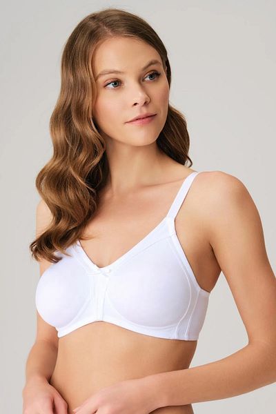 Anıl Women's Gathering Bra Without Underwire and Without Support -MinimizerReducer 3125