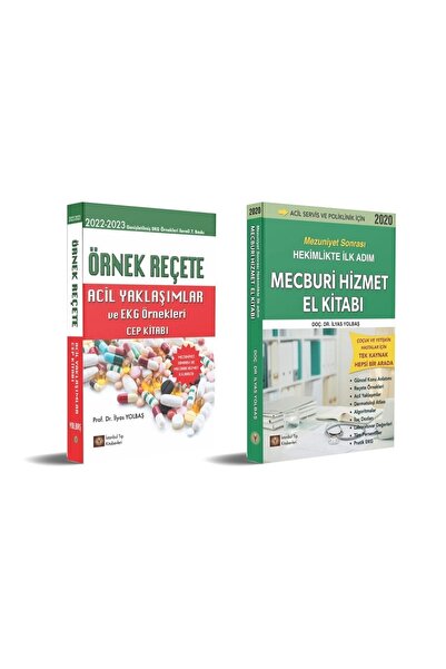 İstanbul Tıp Kitabevi Mecburi Hizmet El Kitabı / Örnek Reçete Ve Acil Yaklaşımlar Cep Kitabı 2 ' Li Mezuniyet Seti