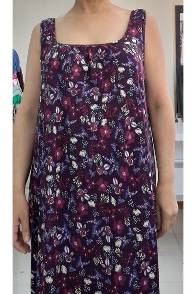 Mertcan Butik Φόρεμα με λουλούδια με μοτίβο με κορδόνια από βισκόζη