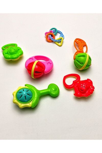 Papakudi Baby Rattle Set for Babies - Safe Use