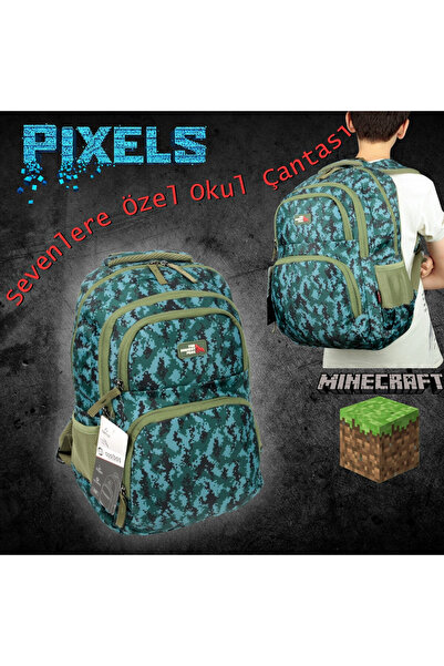 qoolbag Rucsac de școală THE HIGHEST PEAK CAMOUFLAGE IMPERMEABIL