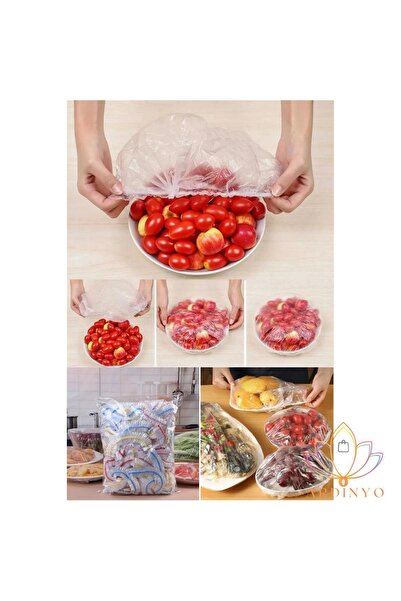 Ardinyo 50 Pieces Practical Freshness Preserving Pot and Plate Cap - Multi-Purpose Food Cap with Lid