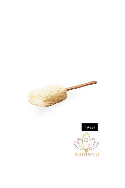 Ardinyo Wooden Handle Back Massage Washcloth - Natural Comfort and Comfort Back Washcloth Dead Skin Washcloth Durable