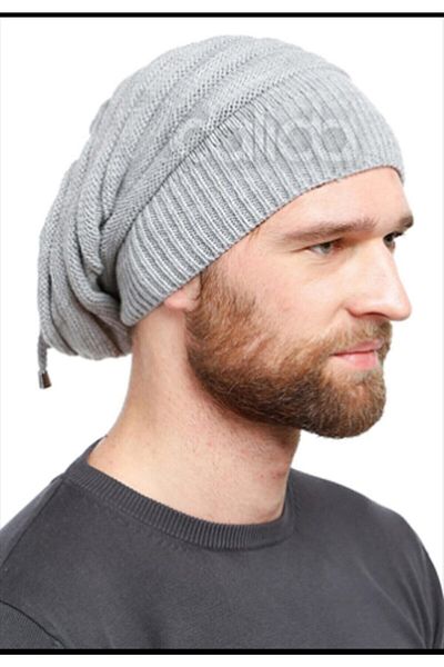 Vemod Knitwear Knitted Beanie Neck Collar - Gray