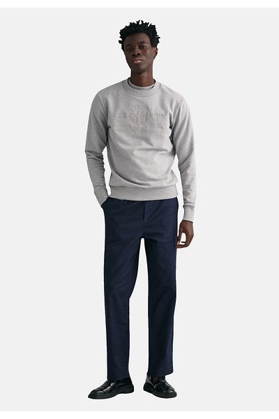 Gant Sweatshirt mit Rundhalsausschnitt und Kapuze