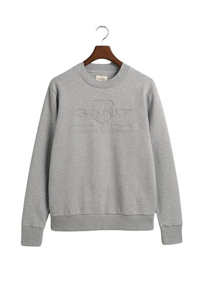 Gant Sweatshirt mit Rundhalsausschnitt und Kapuze