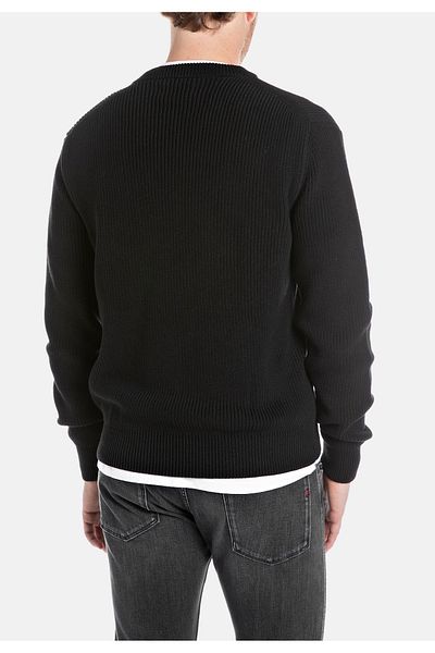 Replay Pullover Strickpullover R-Ausschnitt