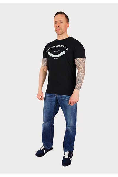 Harvey Miller Polo Club T-Shirt Kurzarmshirt Sportmannschaft