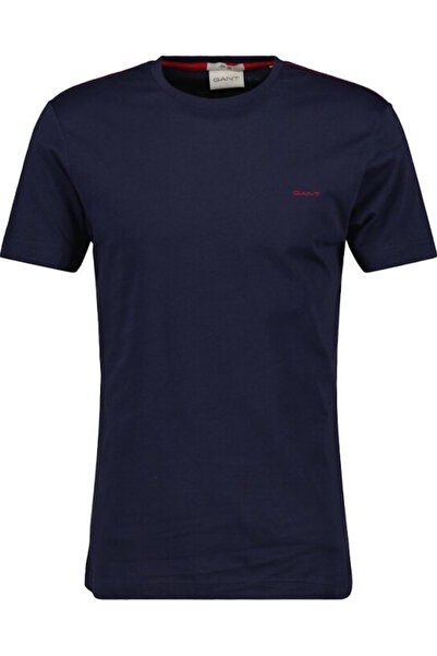 Gant Άνδρες& # x27;s Κοντομάνικο T-shirt με λογότυπο σε αντίθεση L