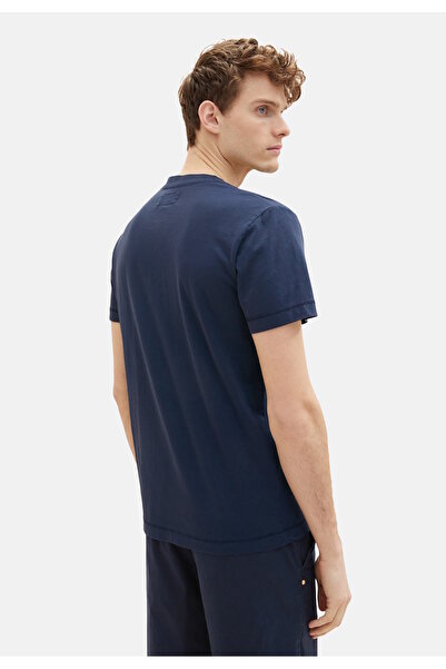 Tom Tailor T-Shirt Kurzarmshirt Henley