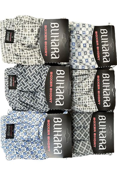 Katmirra Luxury Printed Men's Boxers - Buttoned, 2xl-3xl