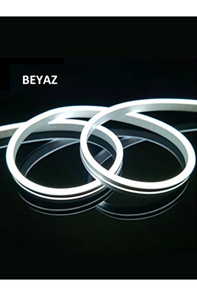Cata Ct-4554 Neon Esnek Şerit Led 220v Beyaz Işık 25 Metre Fiş ( Tak Çalıştır )