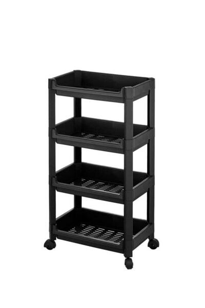 Porsima Μονάδα ραφιών με ρόδες 4 επιπέδων οργάνωσης ραφιών πολλαπλών χρήσεων ...