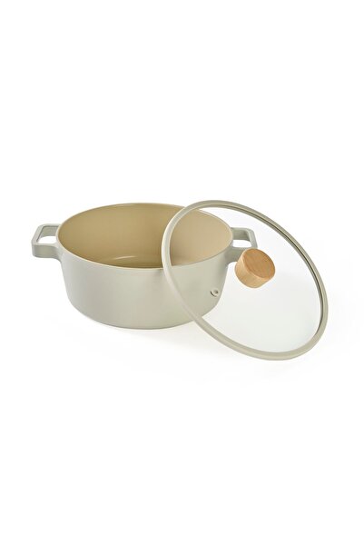 NEOFLAM Beige Fika 7 Piece Pot and Pan Set