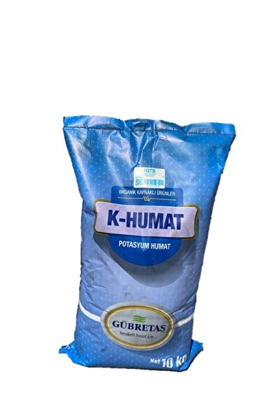 GÜBRETAŞ K Humat Köklendirici Humik Fulvik Asit Potasyum Humat Toprak Düzenleyici Organik Toz Gübre 10 Kg