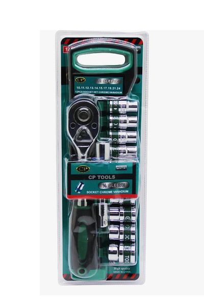 CP Socket Set - 12 Pieces 1/2 Set