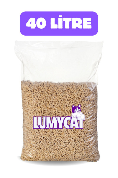 LUMYCAT Kedi Kumu 7mm Çam Peleti 40 Lt(20 KG) - Etiketli Ürün