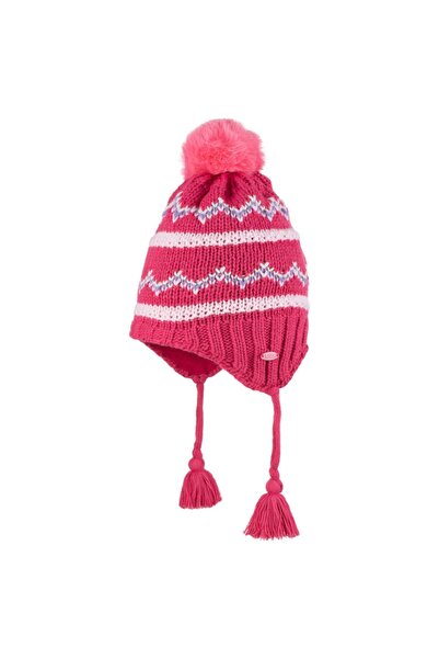 Kitti 3-7 Years Girl's Beanie with Fleece and Ears K2130-02