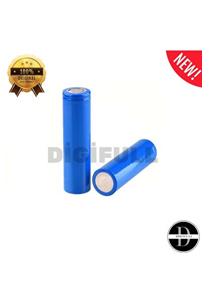DİGİFULL Şarjlı Pil 18650 3.7 V 4800 Mah Şarj Edilebilir Li-ion Pil Turbo Mod...