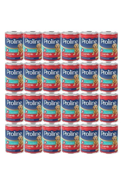 Pro Line Proline Kuzu Etli Yetişkin Köpek Konservesi 400 Gr*24 Adet