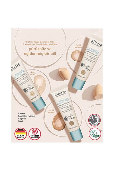 Alterra No.03 Caramel Collagen Foundation - 30 Ml