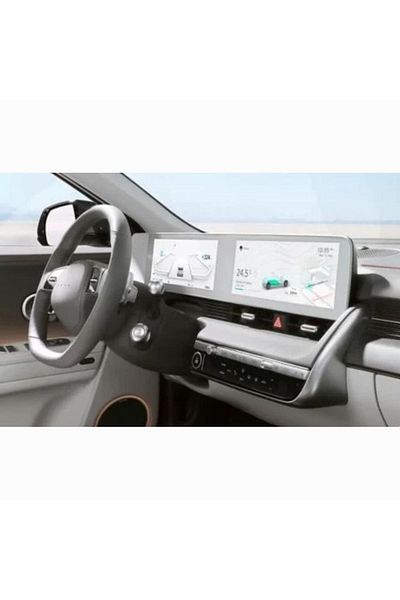 ael-tech For Hyundai Ioniq 5 - 12.3 Inch Digital Instrument and Navigation Nano Screen Protector 2023 2024