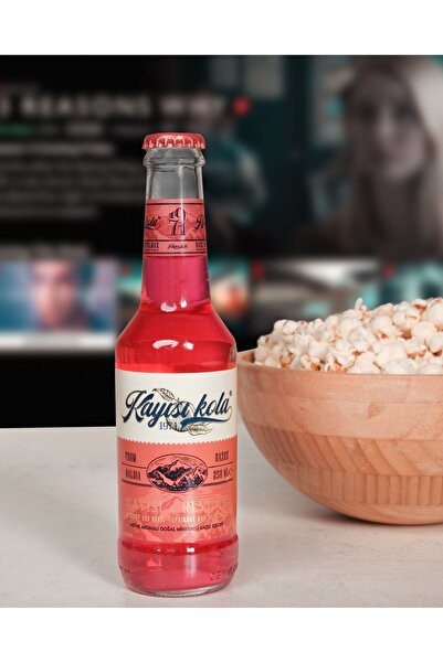 Kayısı Kola Doğal Mineralli Kayısı- Reyhan Aromalı Gazlı Içecek 24 Adet