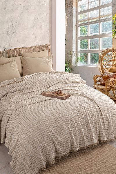 İyi Geceler İstanbul Agora Double Jacquard Pique Set