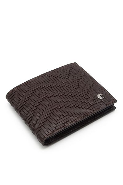 Cacharel Δερμάτινο ανδρικό πορτοφόλι Gladiator - Καφέ 2363G66